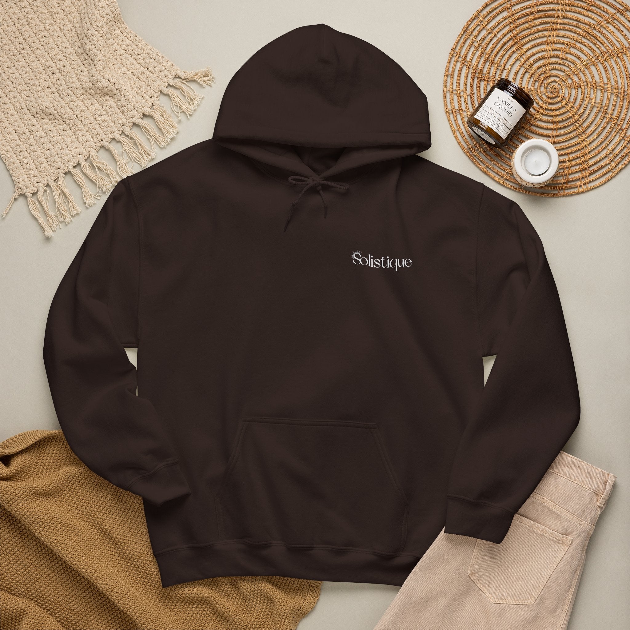Solistique | Hoodie – Bruin