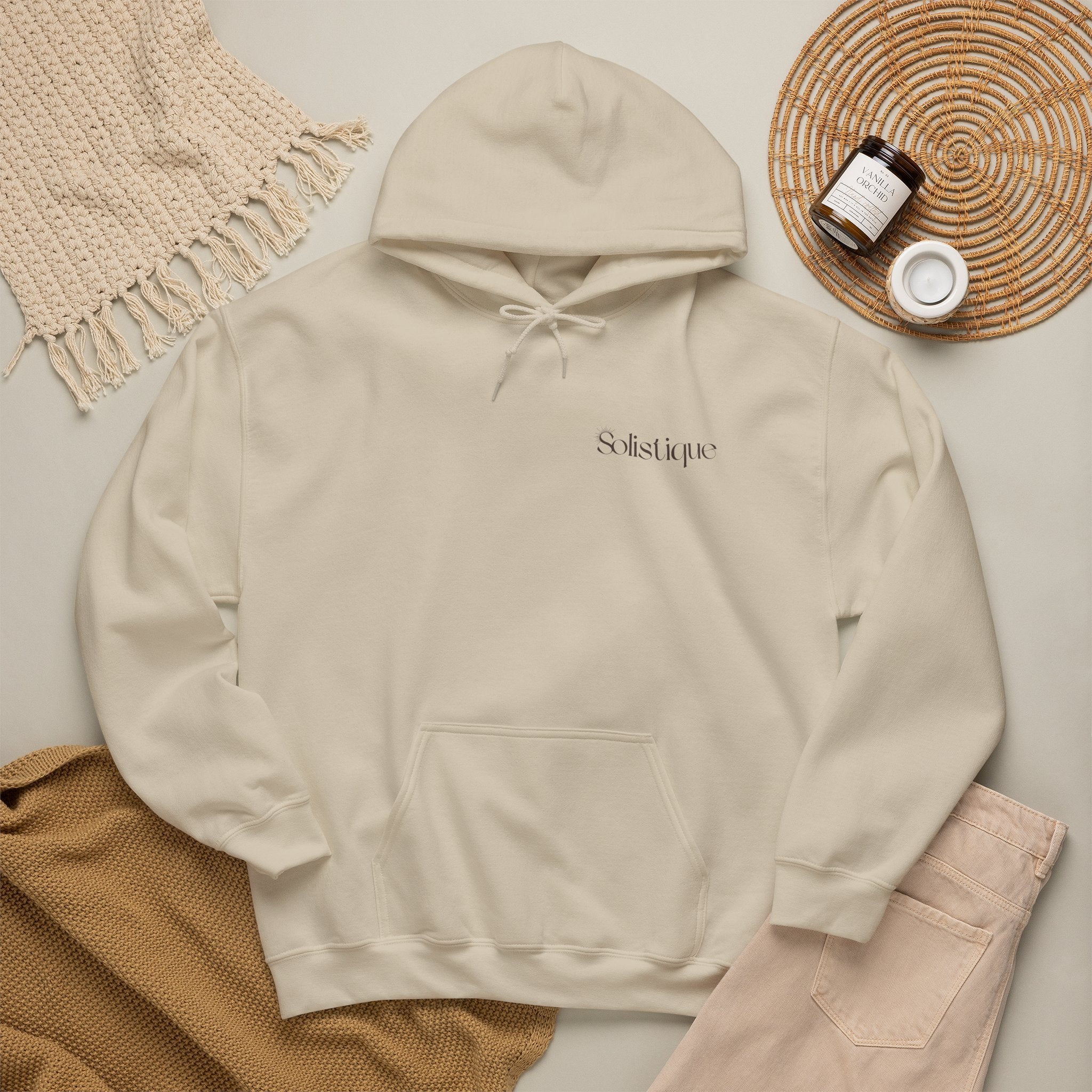 Solistique | Hoodie – Sand