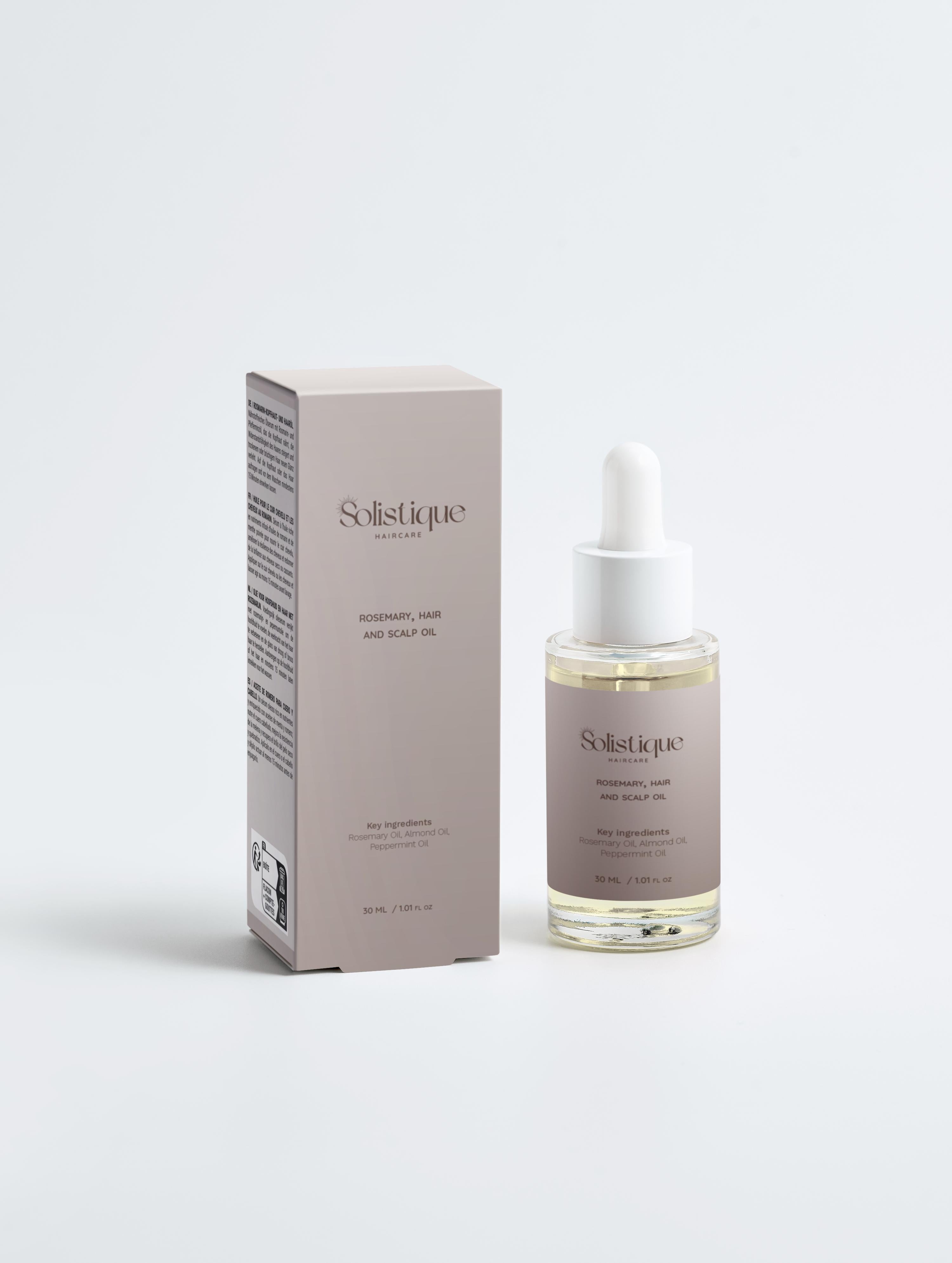 Solistique | Rosemary Hair & Scalp Strengthening Oil