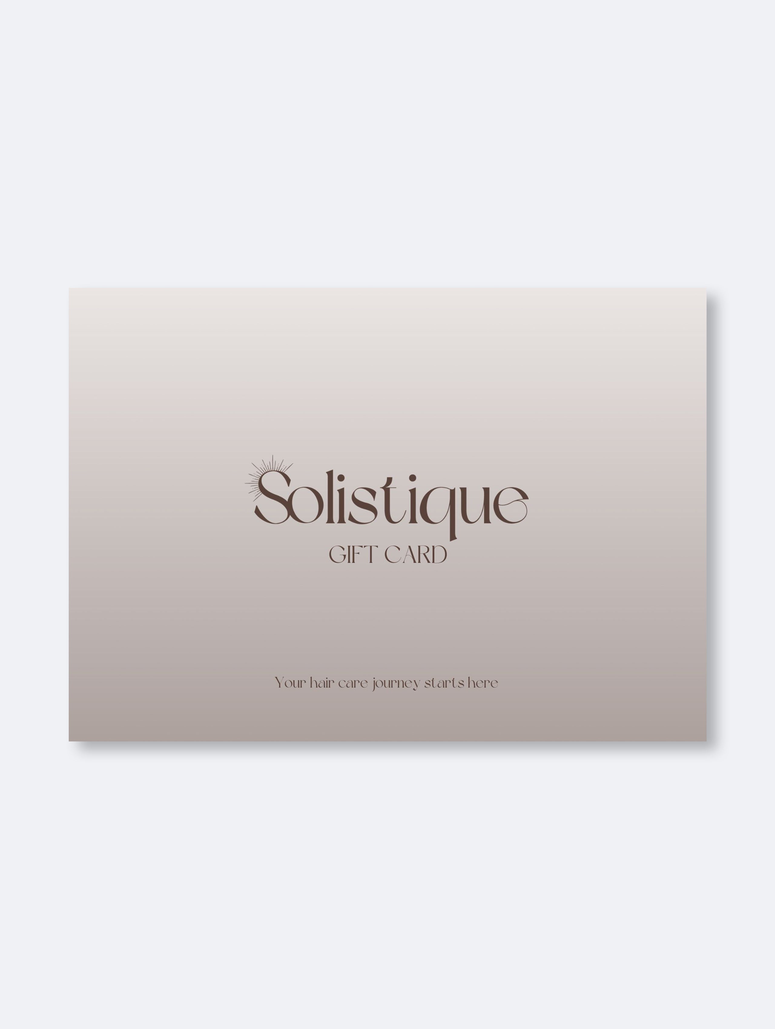 Solistique | Gift Card