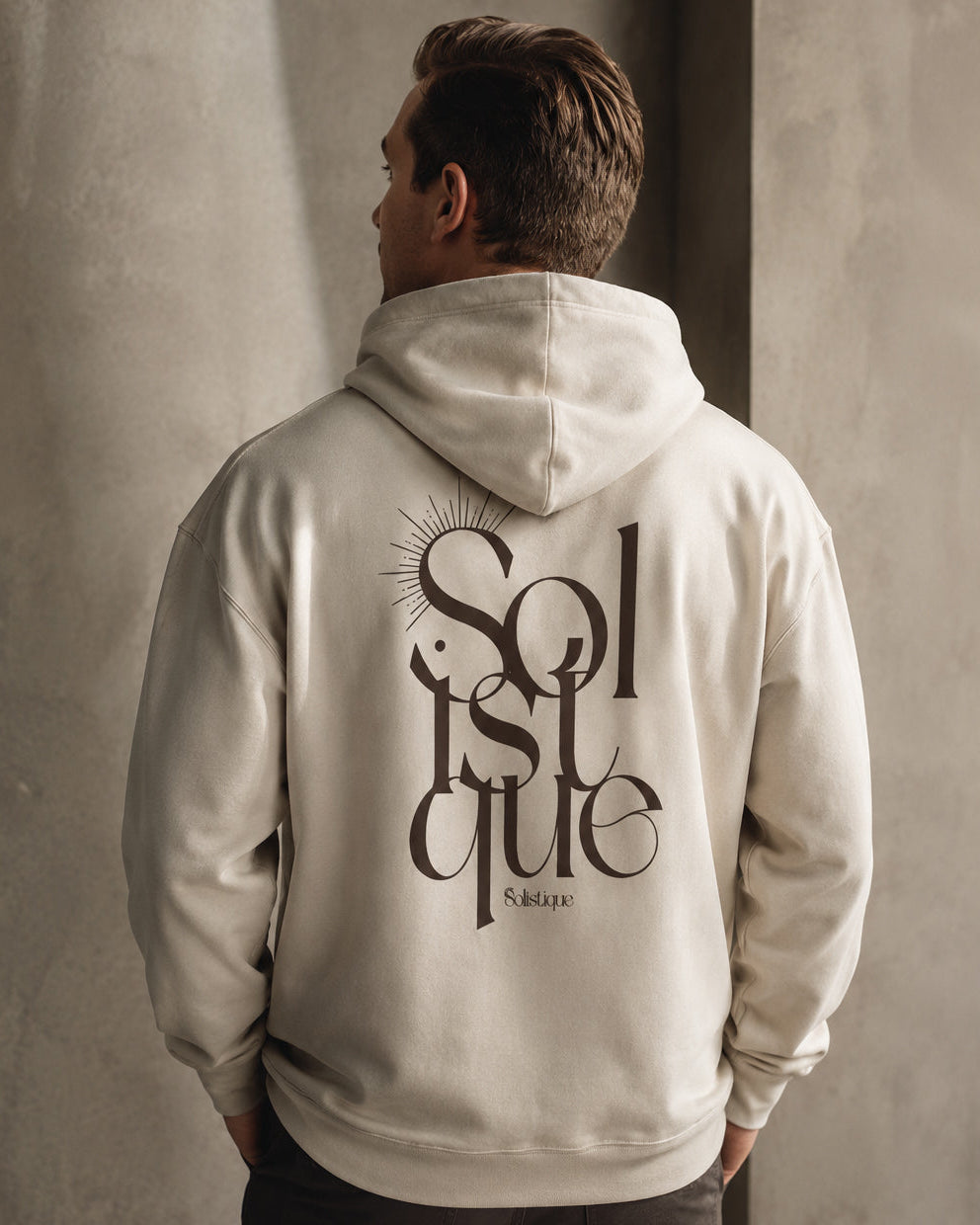 Solistique | Hoodie – Sand