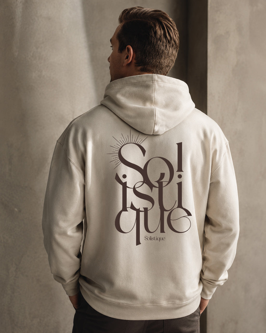 Solistique | Hoodie – Sand